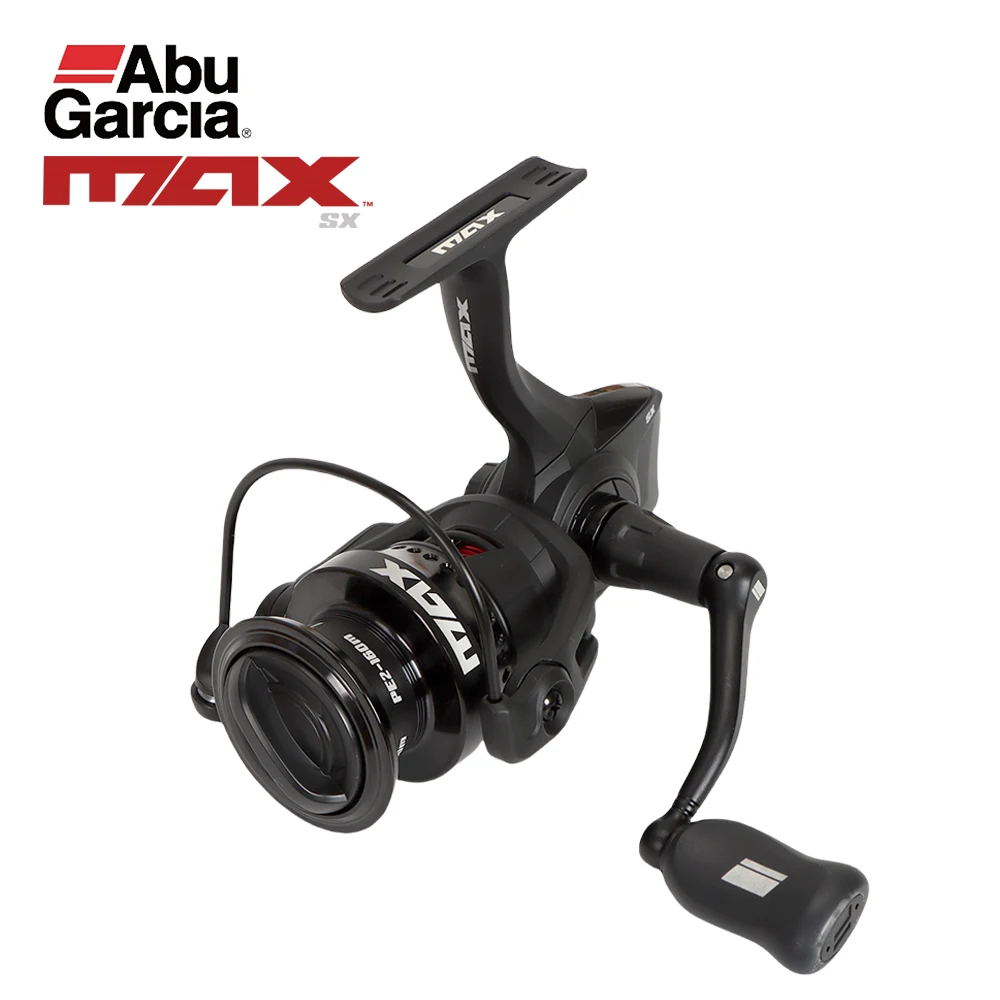 Abu Garcia 2024 Original New Max Sx Spinning Fishing Reel Gear Ratio 5.2:1 6+1BB Max Drag 2.9-6.4KG RocketLine Management System