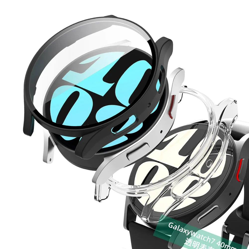 TPU Case for Samsung Galaxy Watch 7-6-5-4-FE 40mm 44mm Full Protection Cover Silicone Bumper Screen Protector watch Accessories