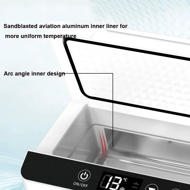 12 فولت التيار المتناوب/تيار مستمر USB الأنسولين ثلاجة صغيرة صندوق تبريد السيارة قابلة للشحن صندوق تبريد الأنسولين