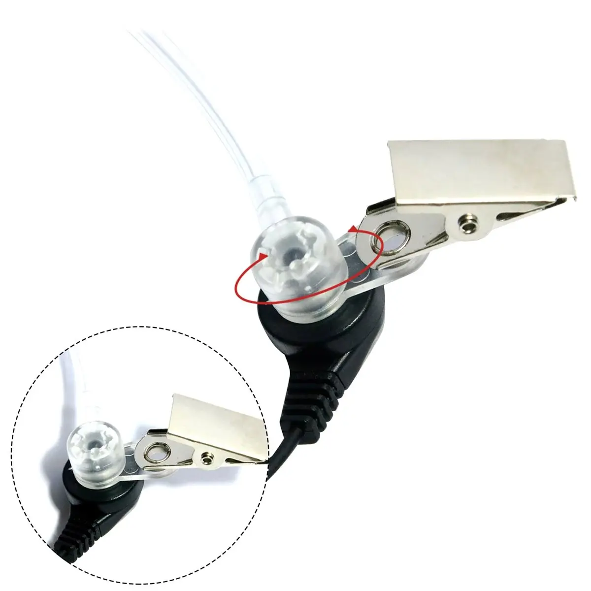 NEW 10 Packs Earpiece Headset with PTT MIC Compatible with UV-5R -888S -F8HP TK-2202 TK-2402 TK-3402 Walkie