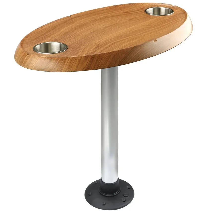 BTB-BD/BTB-BW Marine Hardware Accessories Stainless Yacht Boat Tea Table Round Coffee Table Coffee Table Side Table For Boat