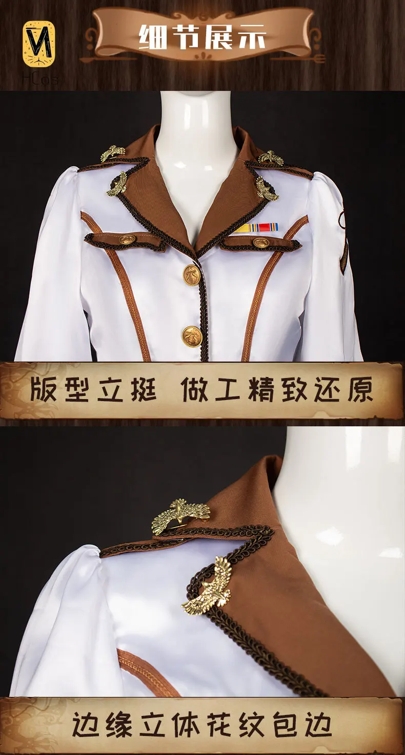 Handmade Cos Outfit: The Boys Private Angel Cosplay Full Set Classic Black Robe Uniform Movie Cos Outfit For Halloween HCos view 3