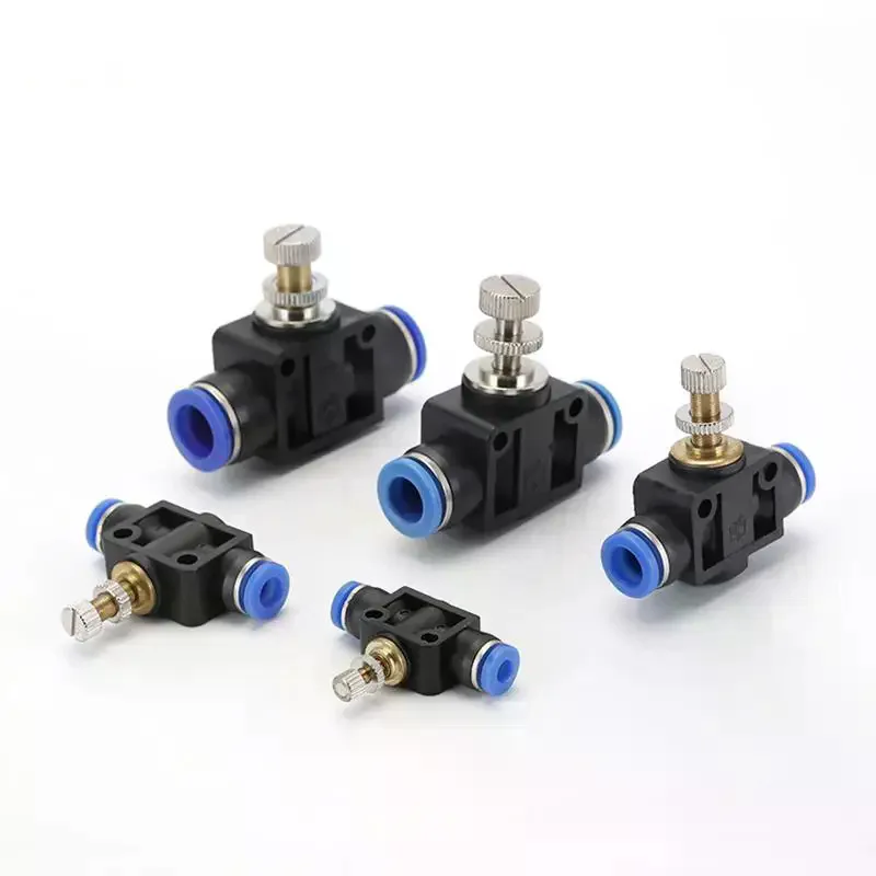 Pneumatic Fitting Tube Connector Air Quick Water Pipe Push In Hose Couping OD 4mm 6mm 8mm 10mm 12mm Multiple type