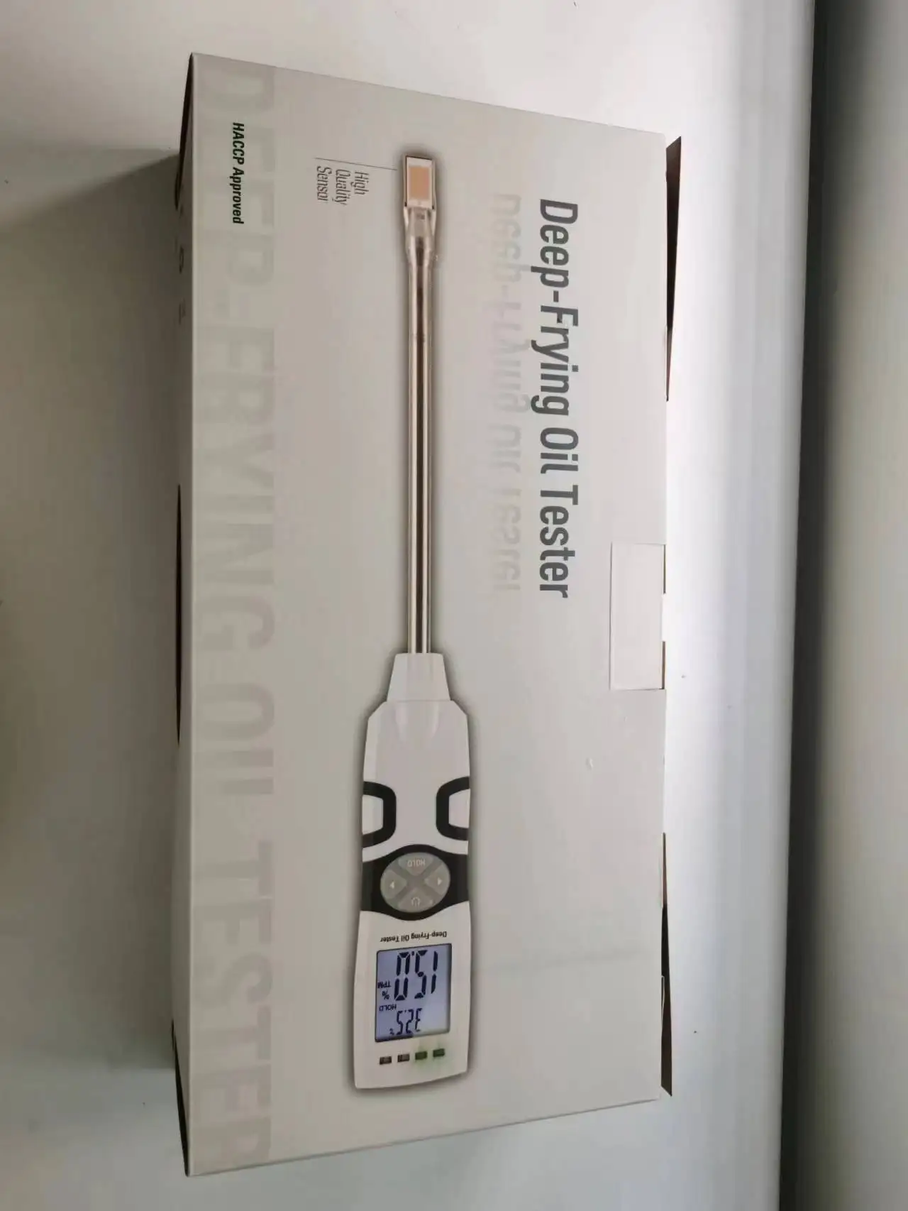 جهاز اختبار الزيت القلي العميق DT-70 IP68 لزيت الطبخ وقيمة TPM