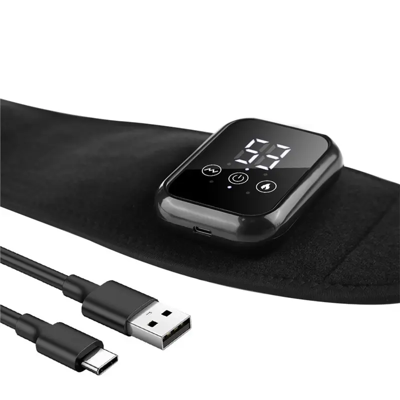 

【NECESSITY】Защитный браслет для запястья с электрическим подогревом, 3 уровня нагрева и вибрации, массажный бандаж для запястья с горячим компрессом