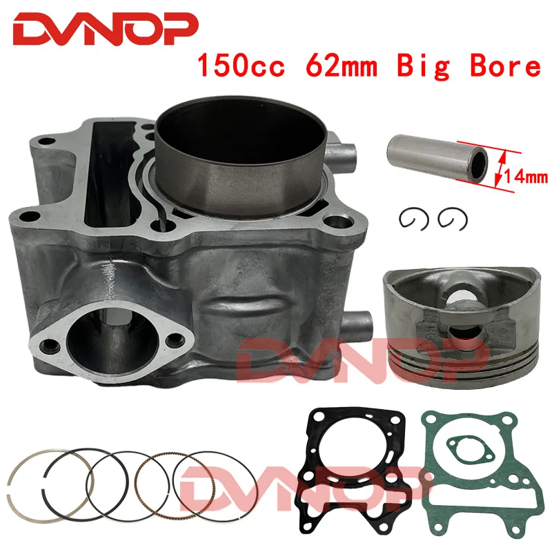 

62mm Big Bore Cylinder Kit for Honda WW150D PCX150 PCX 150cc 2013-2018 12100-KZY-701 12100-KZY-700