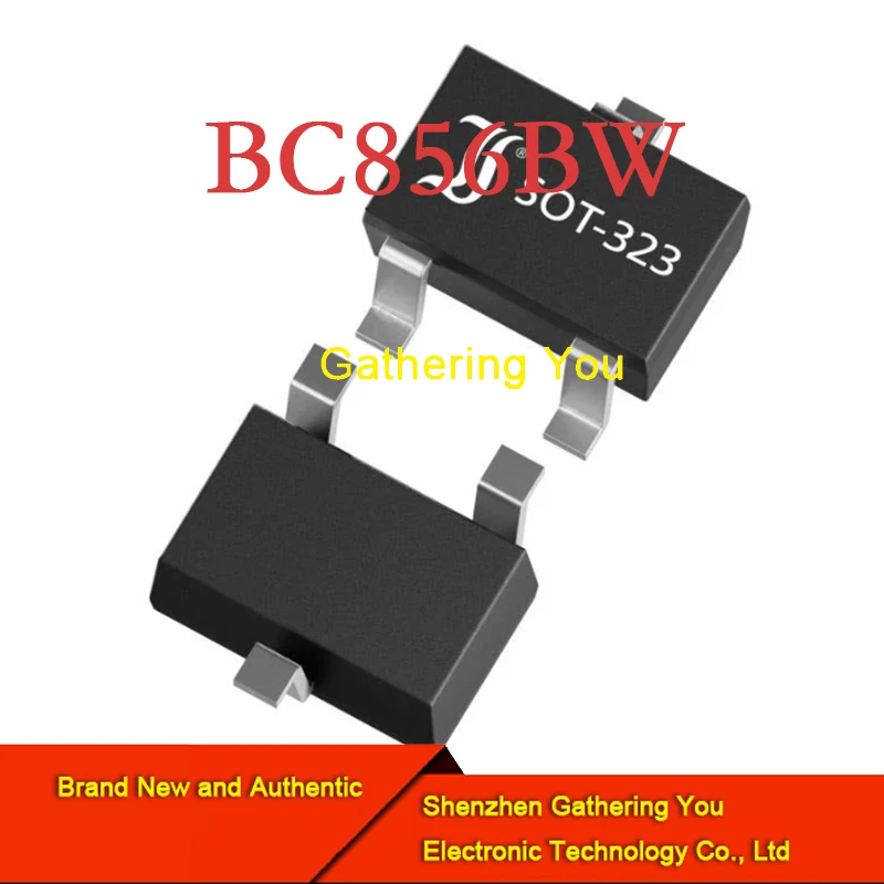 BC856BW SOT-323 Bipolar transistor-bipolar junction transistor Brand New Authentic