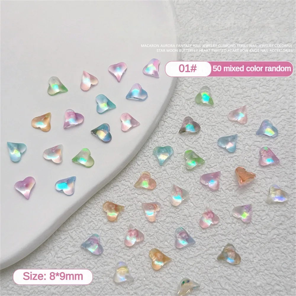 Nail Accessories Rich Pattern Exquisite Production Special Occasions Nail Stickers Favorite Nail Decoration Heart Nail Stickers