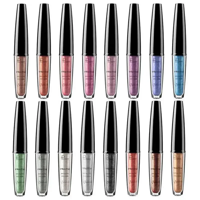 

Heallor Pearl Smudge-proof Glittering Shimmery Highly Sought-after Elegant Trending Party-ready Eyeliner Pearlescent Finish Liqu