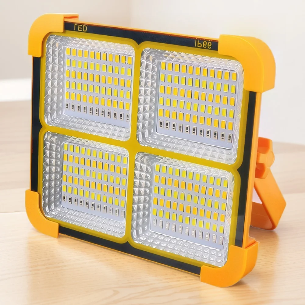 400W LED Solar Flutlicht USB Aufladbare Solar Taschenlampe Super Helle Outdoor Notfall LED Flut Lampe Notfall Reparatur Licht