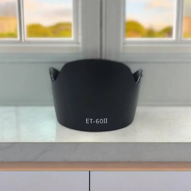 H7JF Creative-Lotus-Petal Lins Lins Hood ET-60II для 55-250 EF75-300IIUIUSM 90-300 мм