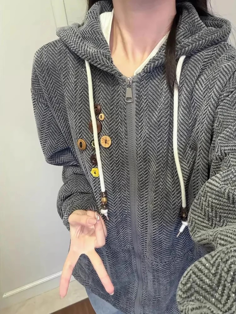 

Men's Fce Lined Hoodie Sweatirt Stand Fit Long Sve Casual Wear Polyester Inner Non Iron Treaent Winter Wear