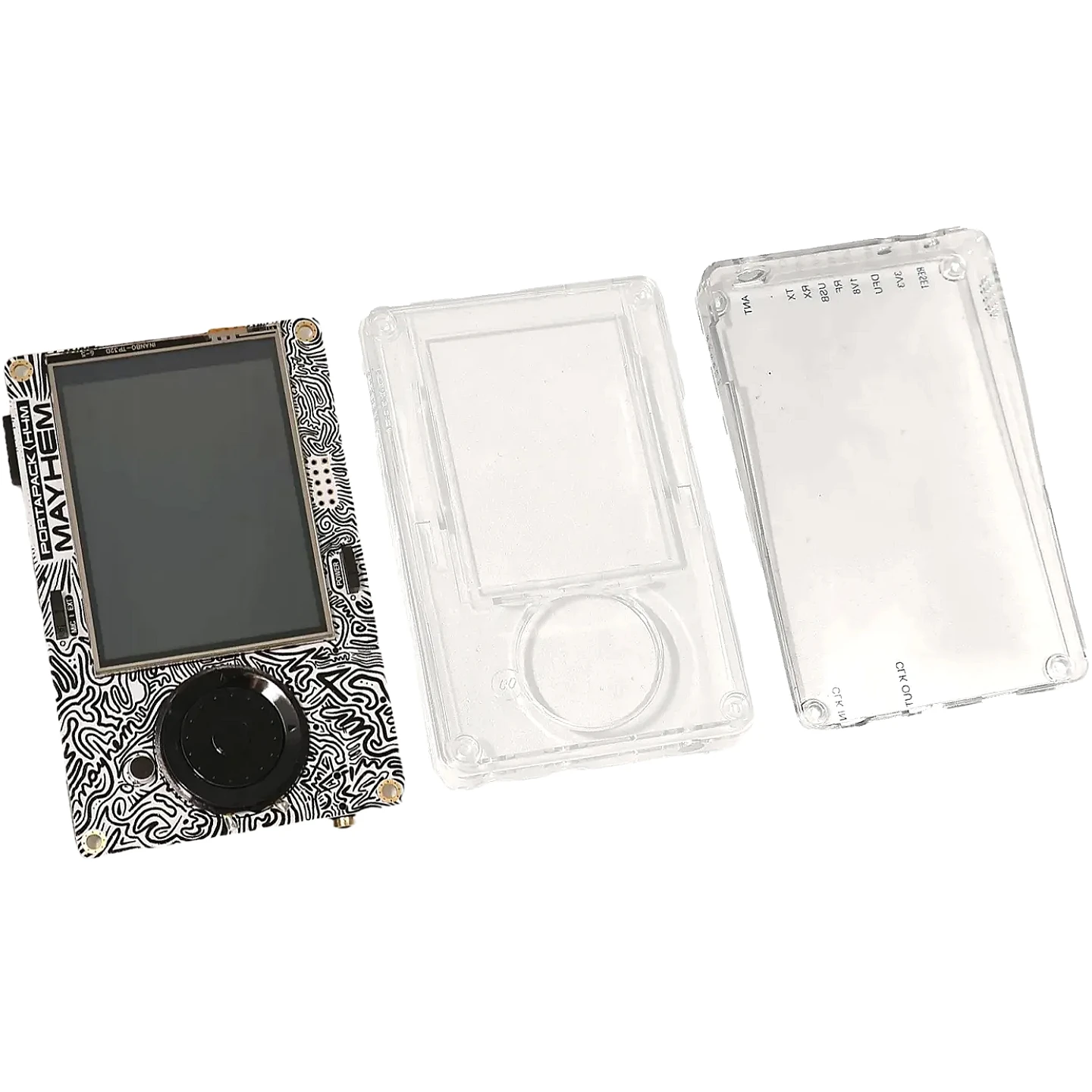 OpenSourceSDRLab Portapack H4M mit transparentem Gehäuse – Detail 4