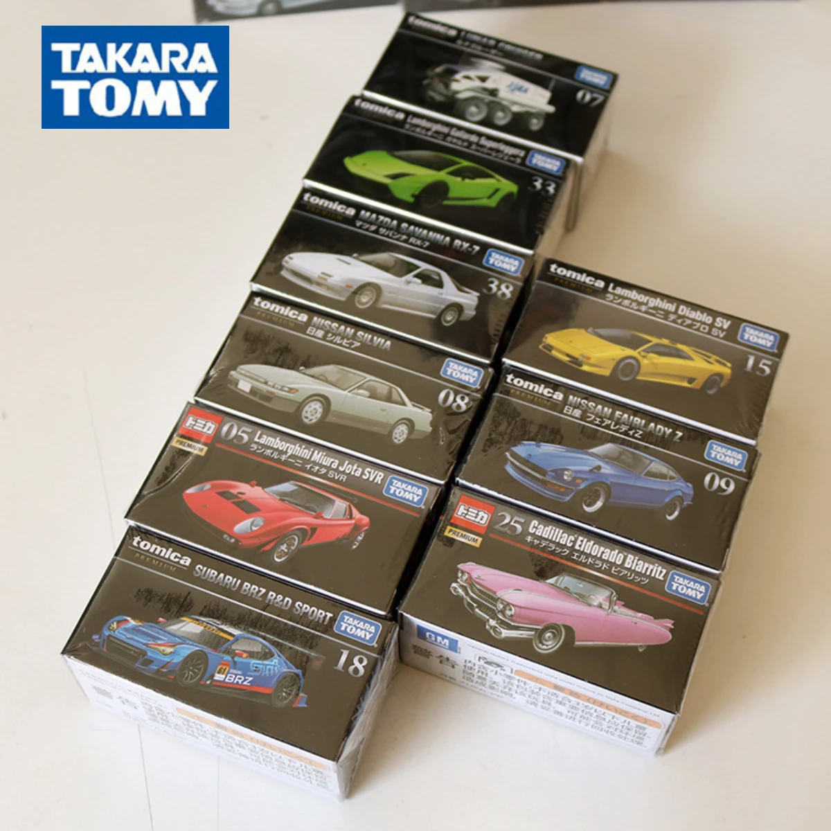 Takara Tomy Tomica Premium TP15 LAMBORGHINI DIABLO SV Scale Mini Car Model Replica Collection, Kids Xmas Gift Toys for Boys