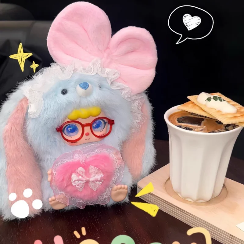 حقيقي Kebidou 100% ليتل كريمي الأرنب سلسلة الفينيل أفخم صندوق أعمى لعبة عصرية اليدوية جمع عيد ميلاد هدية الكريسماس