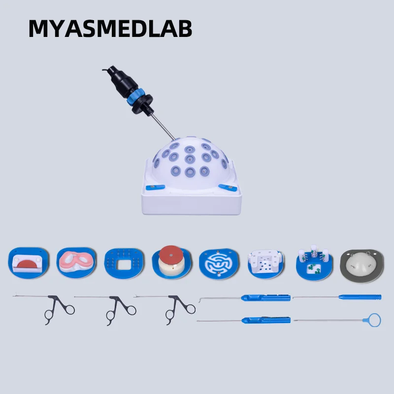 Knee Arthroscopy Surgery Simulation Training Equipment - Shoulder Joint Training Box Practice with 30-Degree Endoscope