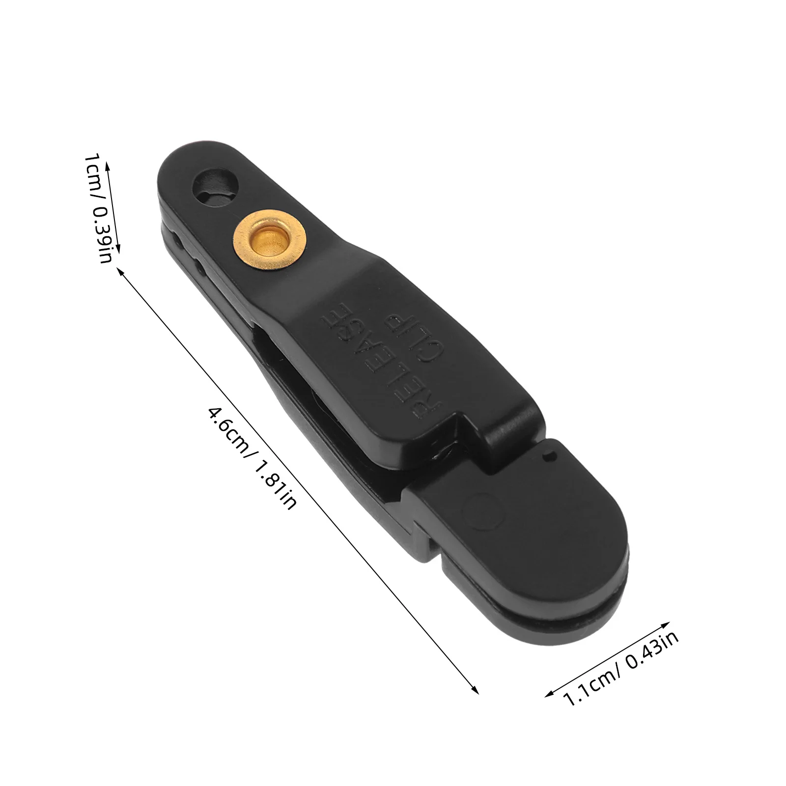 2 قطعة الإصدار التوتر الثقيل المشبك مبطن تصميم أدوات الصيد المفاتيح مرفق المسوي مجلس كليب المسوي مجلس الإصدار كليب