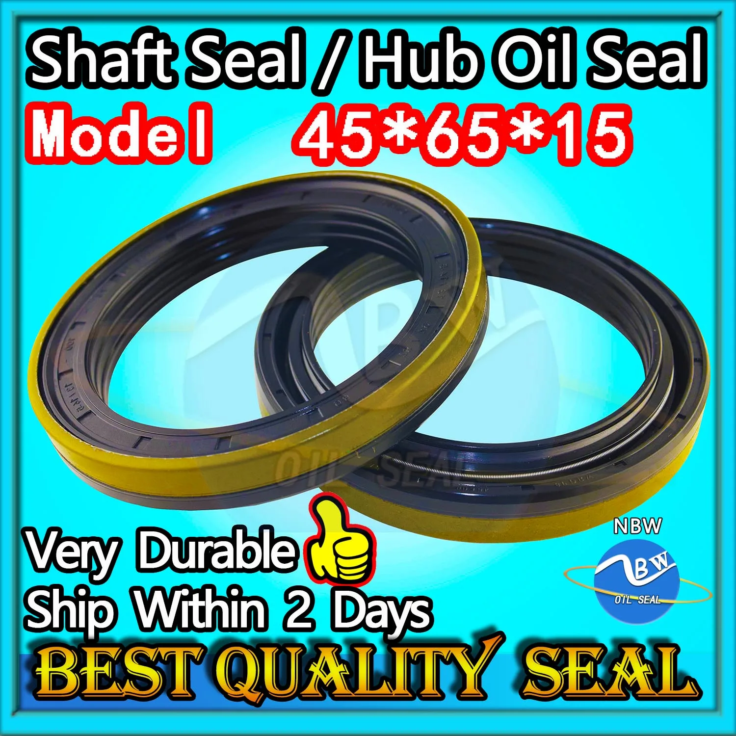 For Hub Oil Seal 45*65*15 12001894B High Quality Shaft Seal Combi Pressure Cassette Sealing Set 45X65X15 12001894B Oil proof