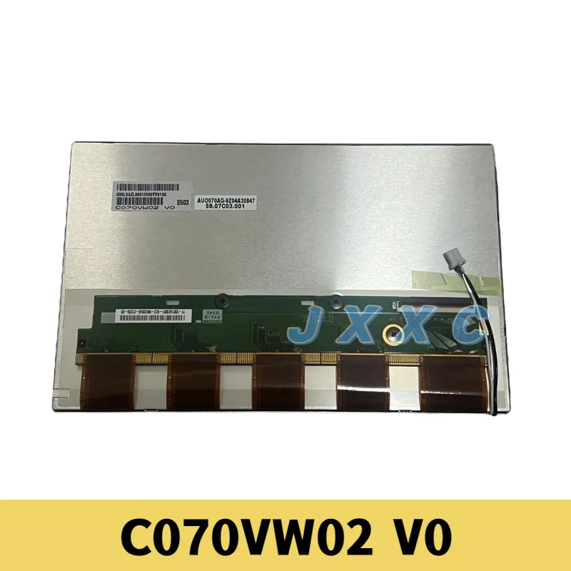 Adequado para tela LCD de navegação de carro de 7 polegadas C070VW02 V0 50 pinos