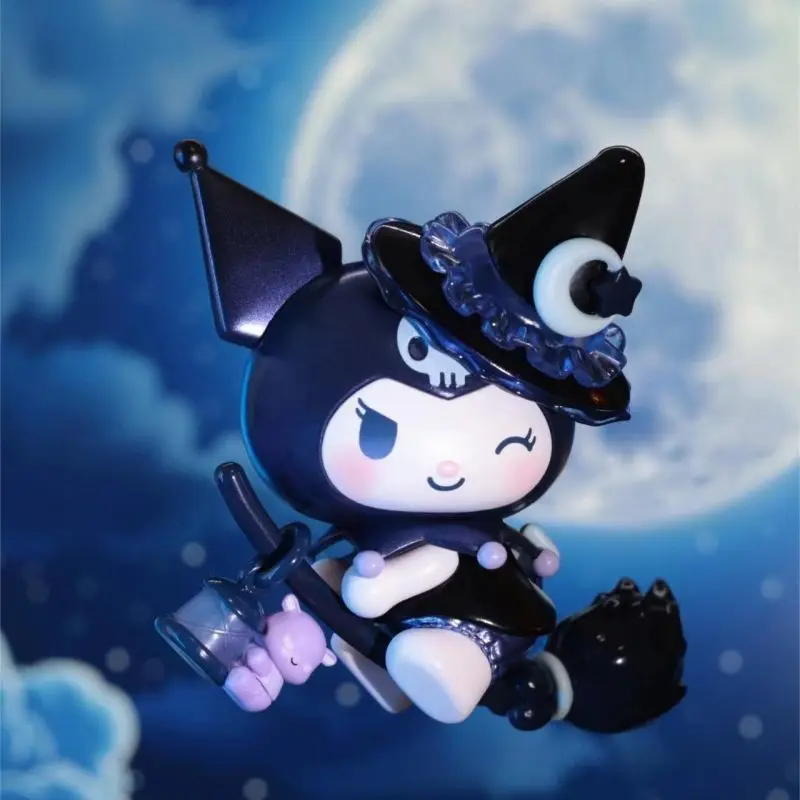 Figurka Anime Miniso Kuromi Blind Box Seria Magiczny Festiwal Figurki Akcji Lalki Torebka Niespodzianka Śliczny Model Kolekcja dla Fanów Zabawki Prezent