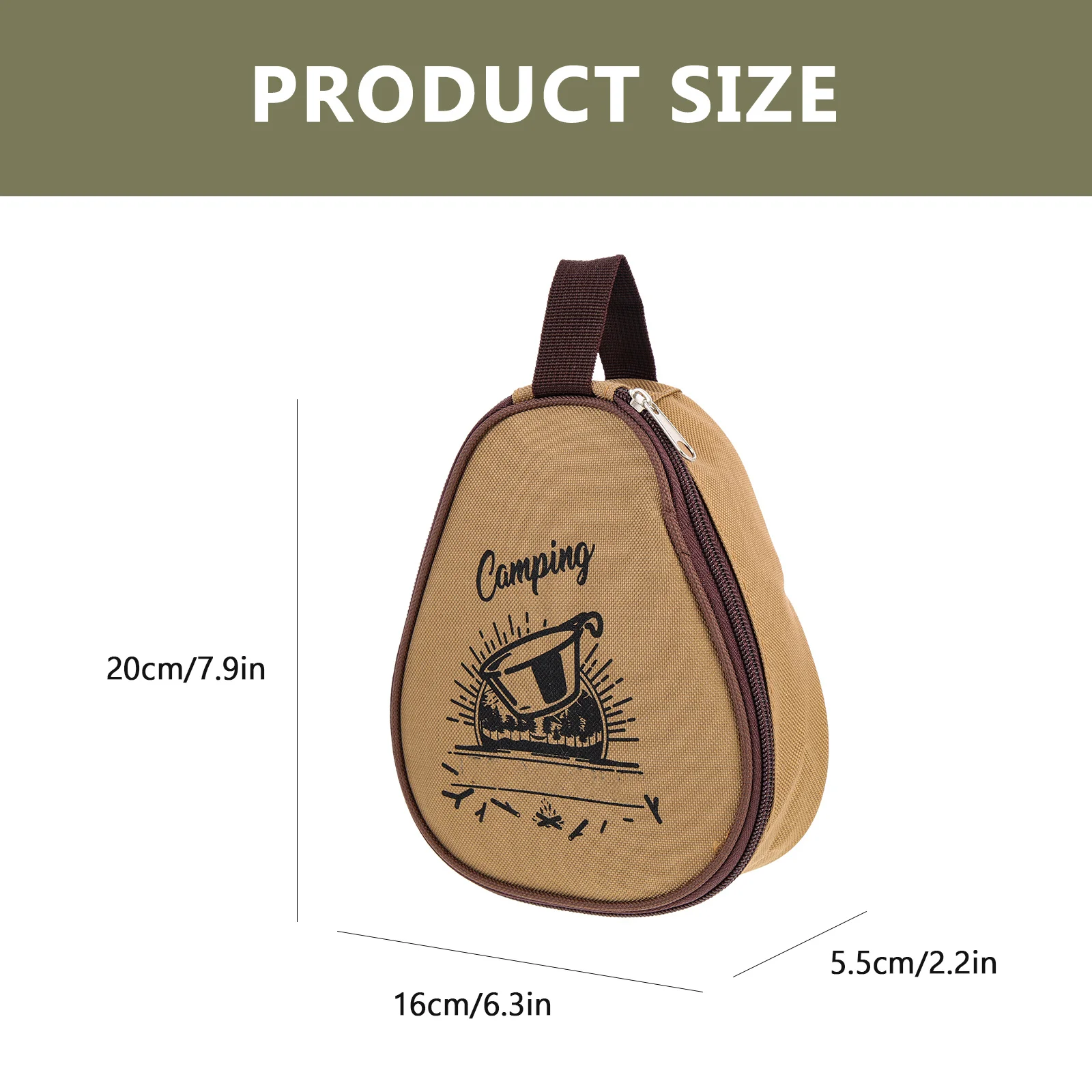 캠핑 식기 가방 옥스포드 천 대용량 방수 식기 정리함 휴대용 보관 파우치 야외 피크닉