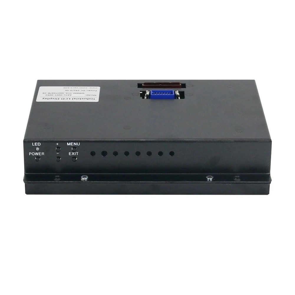 9 Inch LCD Monitor A61L-0001-0093 D9MM-11A Replacement For CNC System CRT Metal Housing DC24V Industrial Panel Display