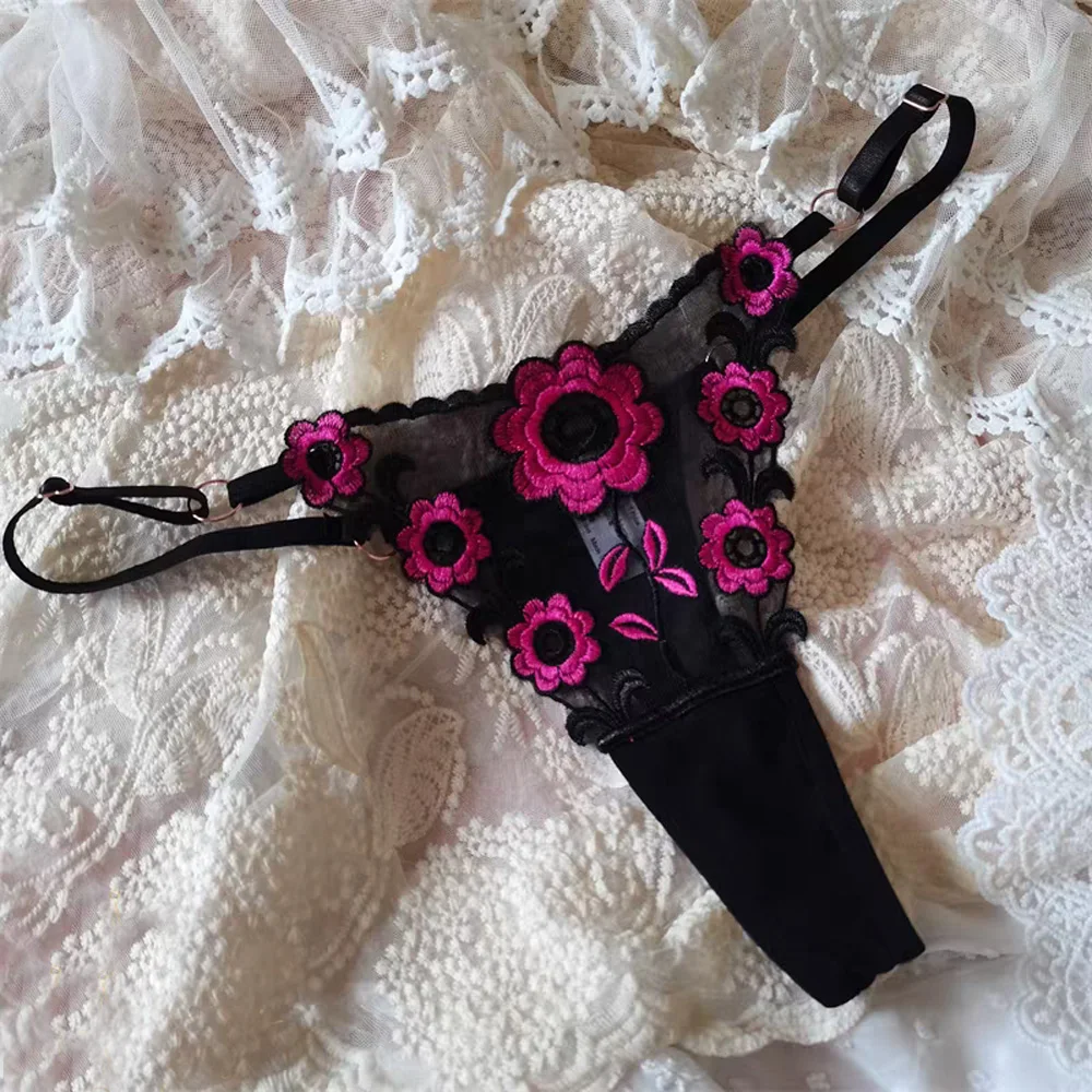Elegant Floral Embroidery Lace Thong Panties: A Deep Dive into Style, Comfort, and Everyday Wearability