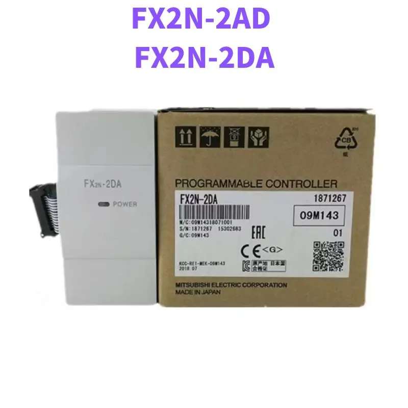 FX2N-2AD FX2N-2DA Brand New PLC Module  FX2N 2AD FX2N 2DA