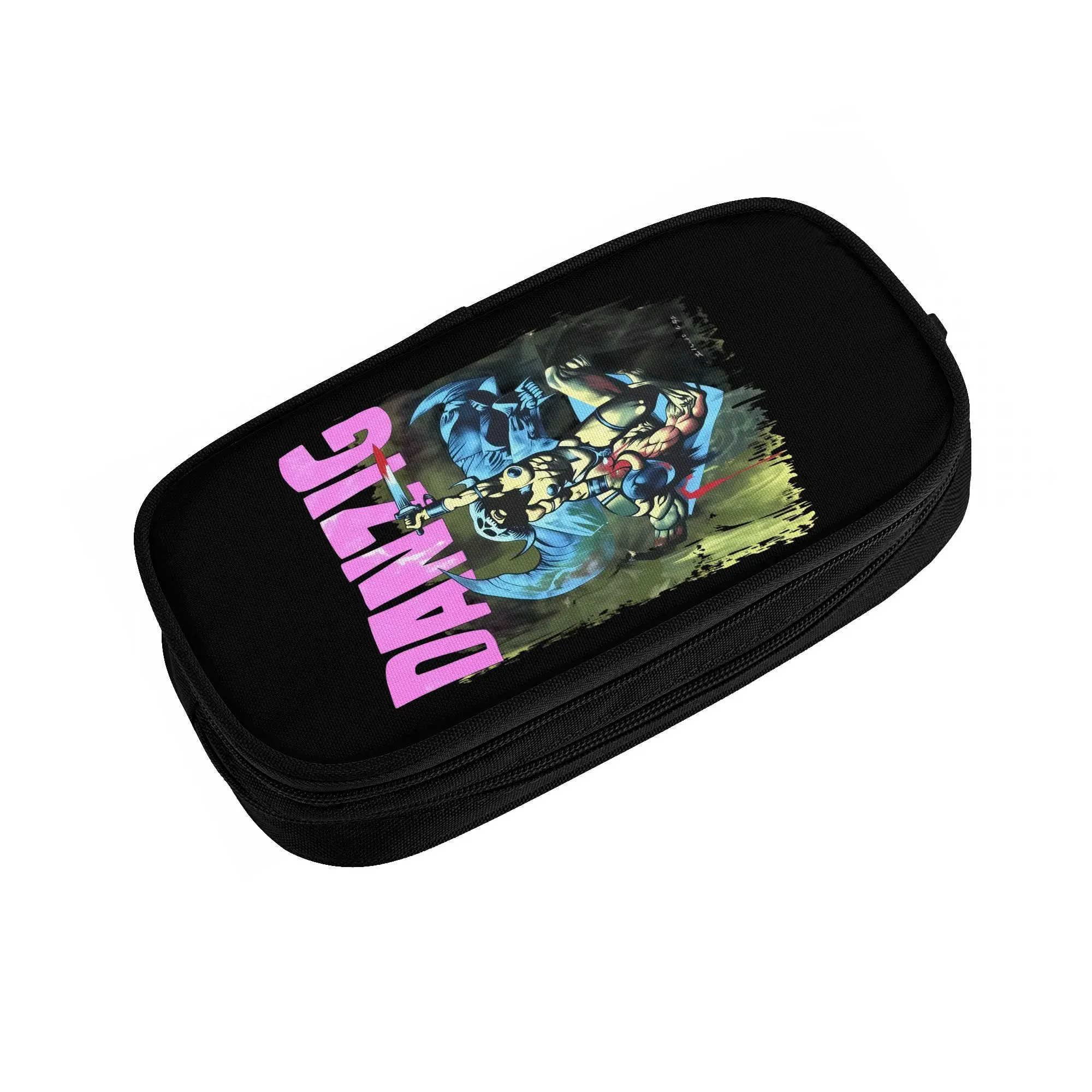 Danzig  Cute Pencil Case Boy Girl Large Capacity Heavy Metal Rock Band Gothic  Pencil Pouch Students Stationery