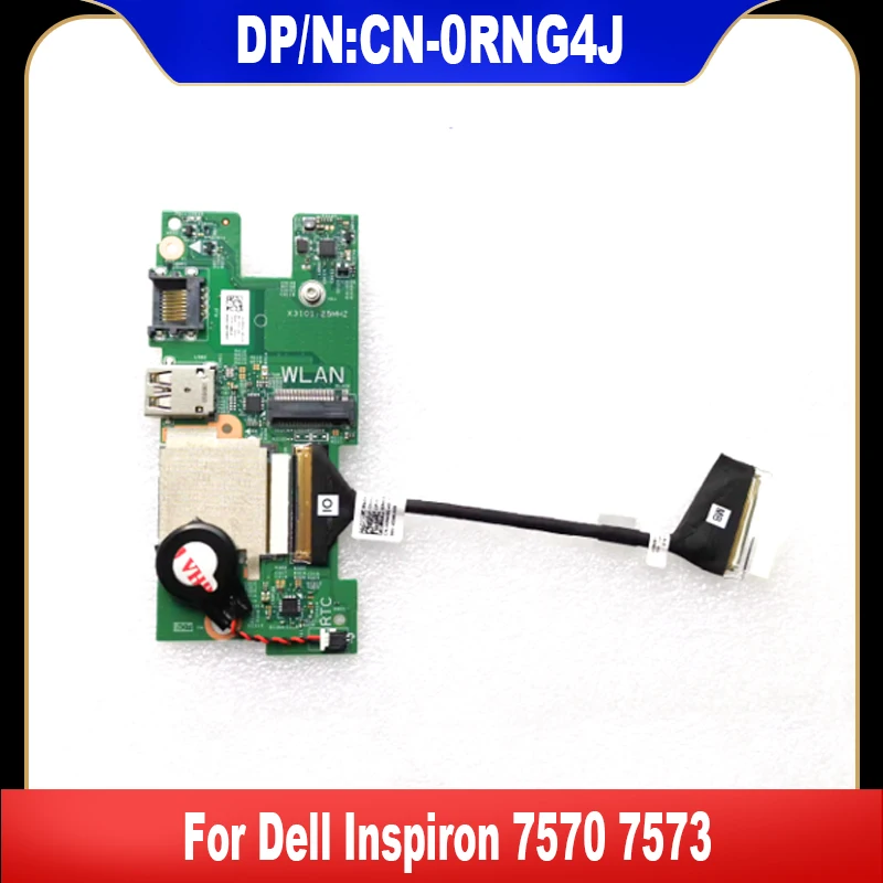 

0RNG4J новый оригинальный для Dell Inspiron 7570 7573, плата переключения USB-плата CN-0RNG4J RNG4J, высокое качество, быстрая доставка