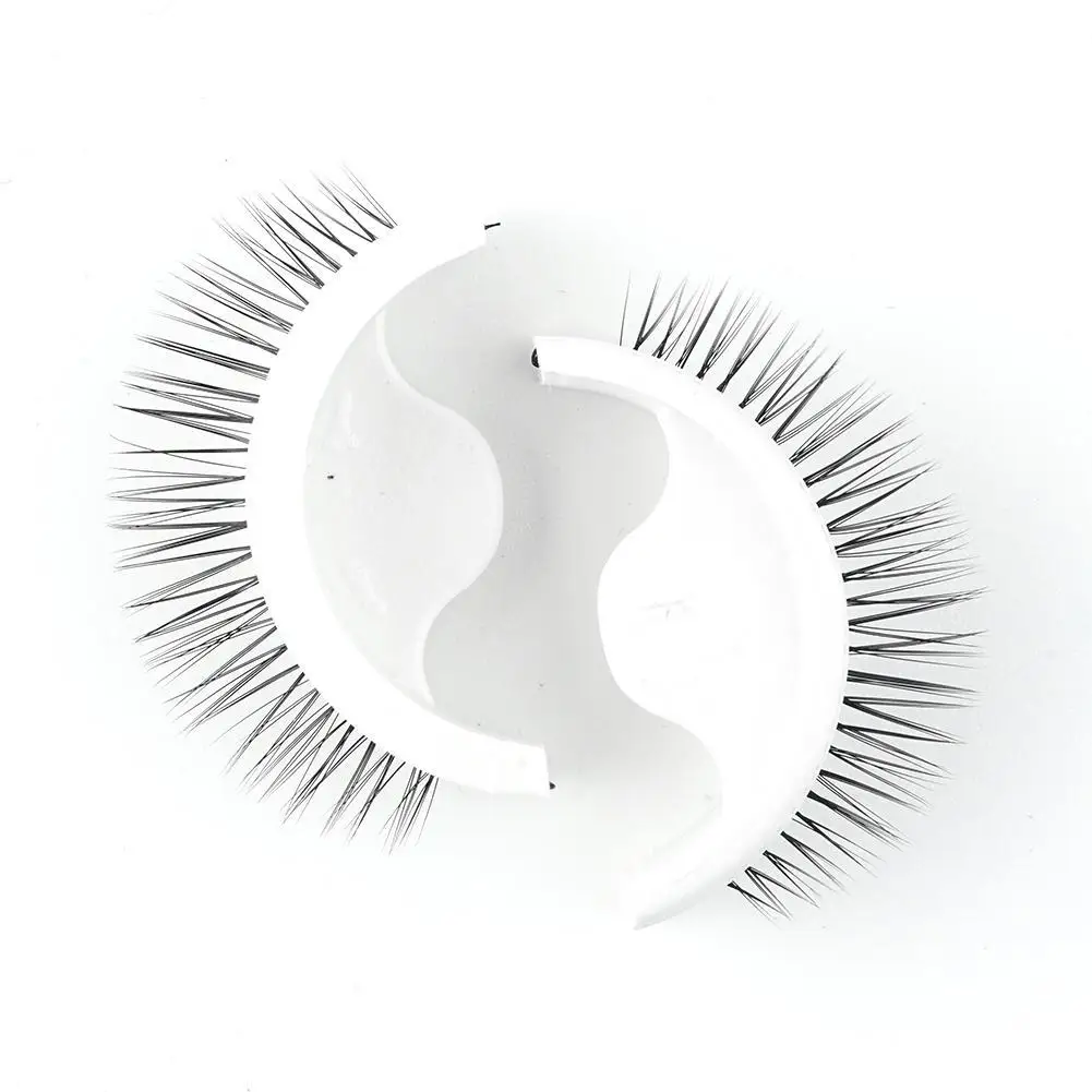 Natural self-adhesive false eyelashes repeated without glue with multiple options available curling thicken Makeup Tool
