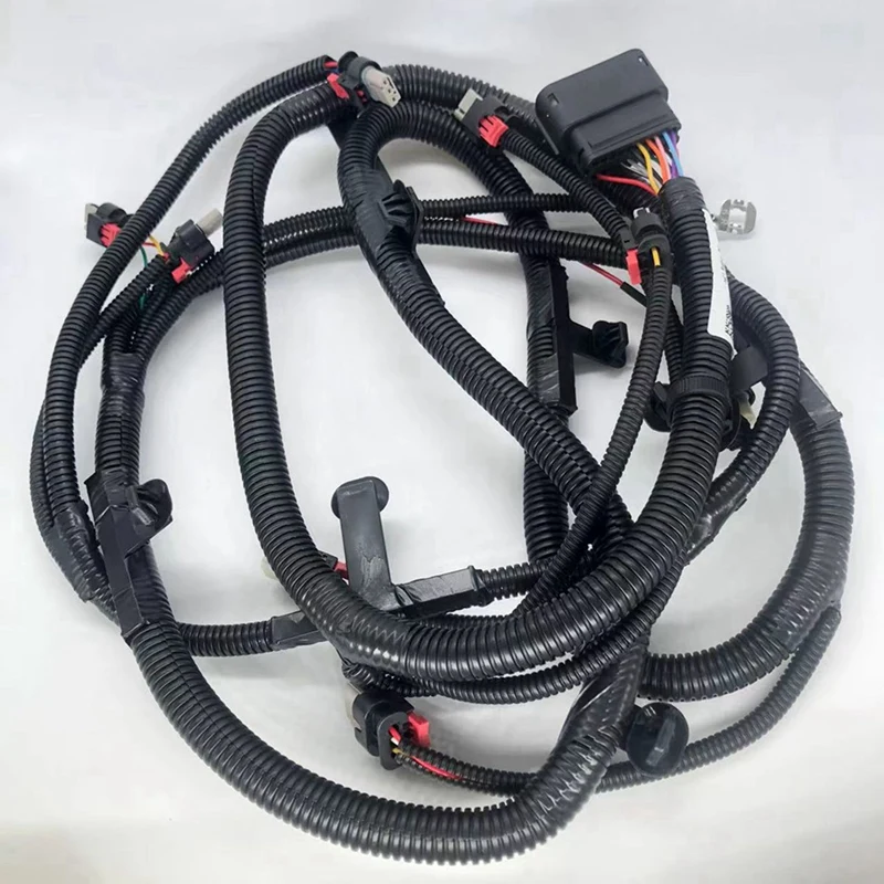 2X Car Front Bumper Reversing Radar Wiring Harness 148904500C Belt Fog Lamp Interface For Tesla Model Y 2021-2023