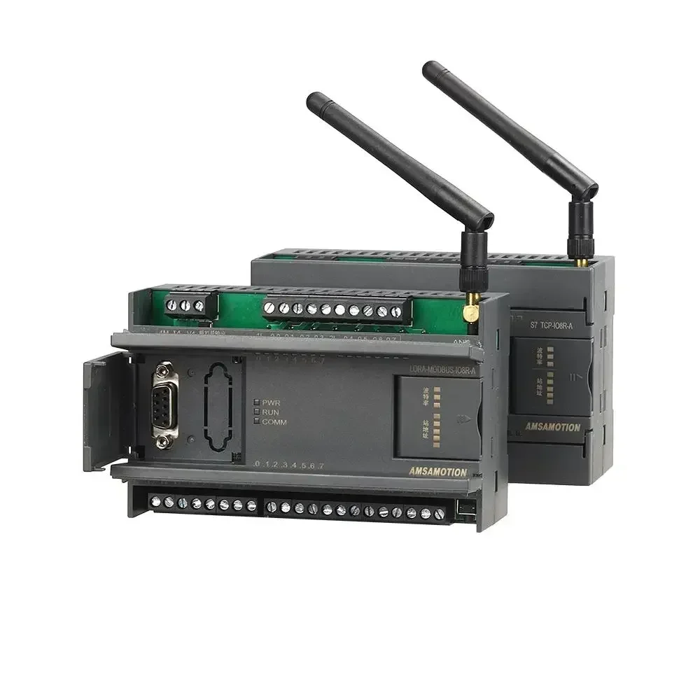 LORA-MODBUS-IO8R-A Wireless Transparent Transmission Acquisition Digital Analog Input Output IO Remote Communication Module