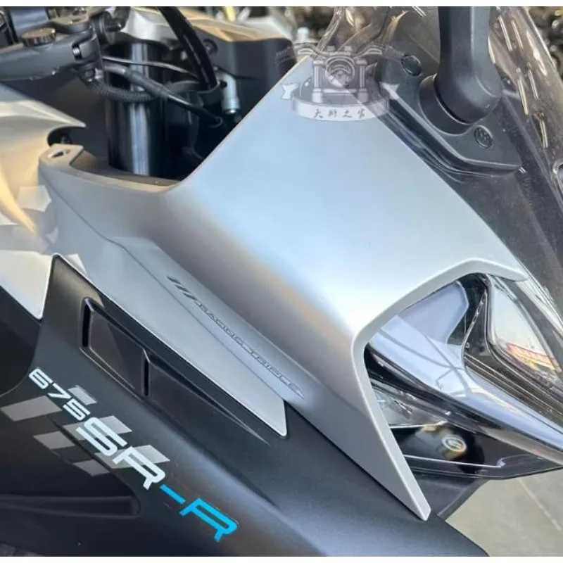 

for CFMOTO Motorcycle 675SR-R Front Headlight Cover CF650-10 Front Shell Protective Plate Plastic Part Guide Cover