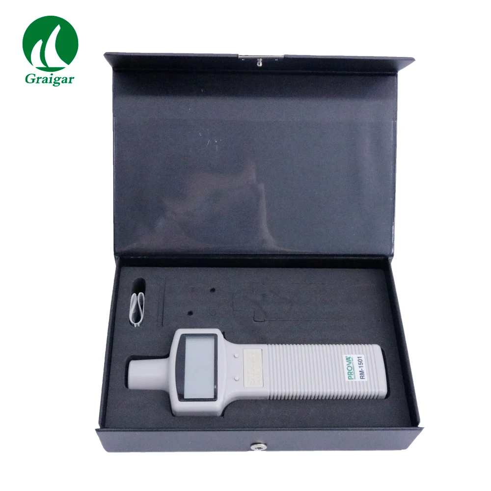 Prova RM-1501 Portable Digital Tachometer Range RPM10.00-99999 with RS232 Interface