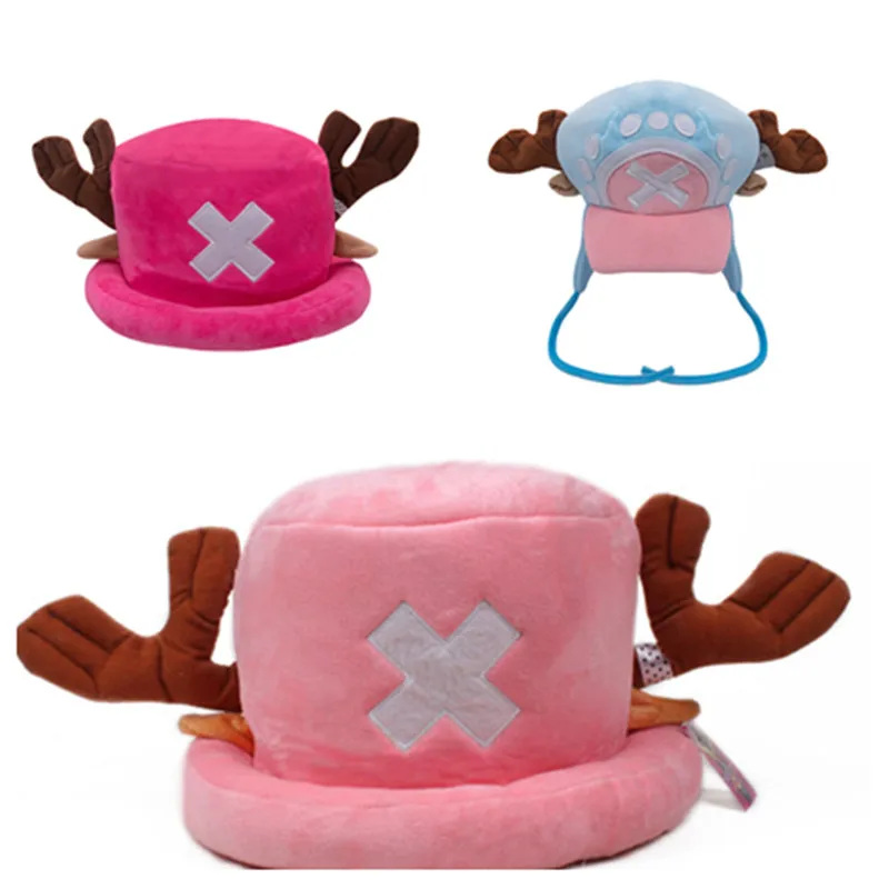 Tony Chopper Cosplay Hat para homens e mulheres, anime, fantasia, halloween, carnaval, acessórios de fantasia, suporte