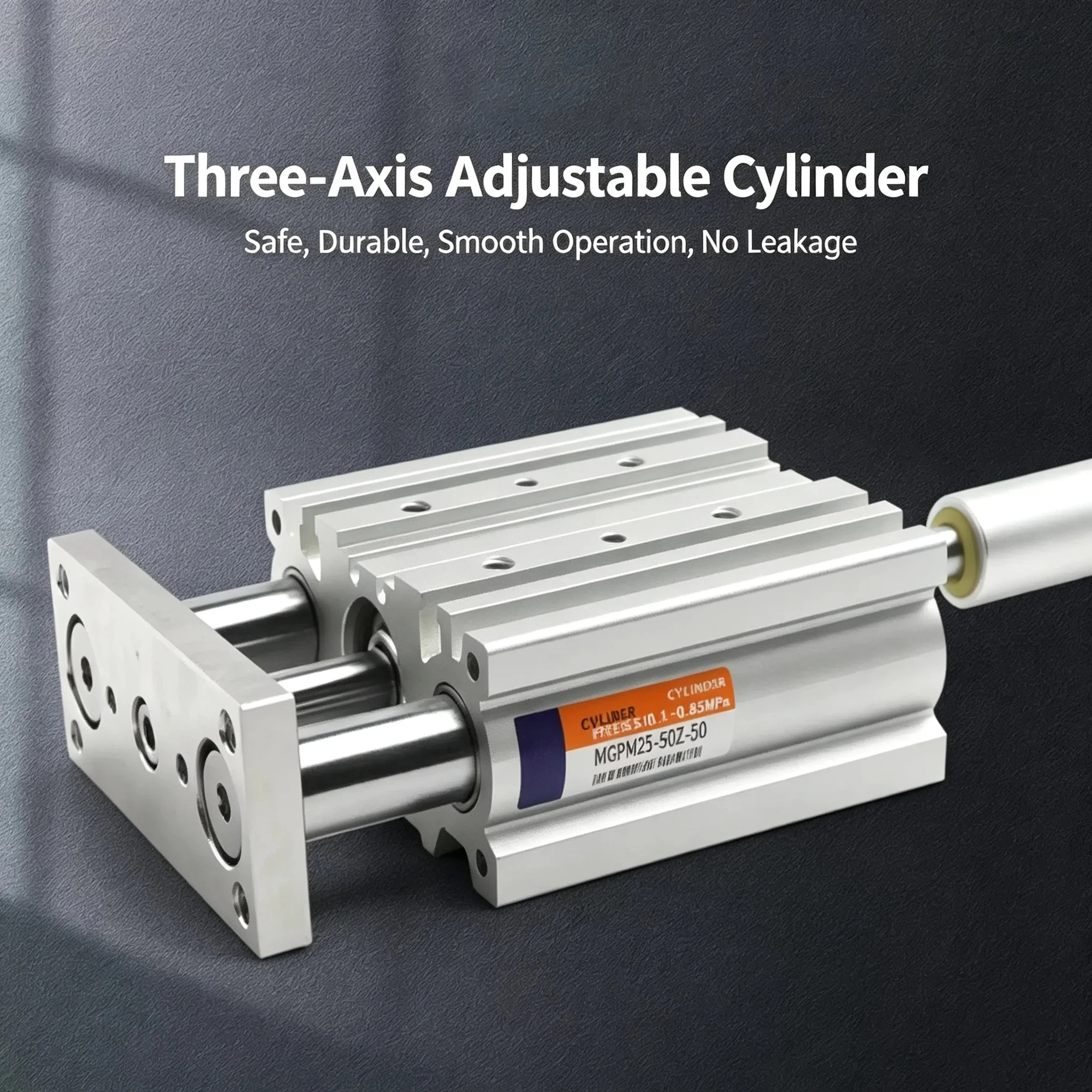 MGPM Small‑sized Pneumatic Three‑Rod Three‑Axis Cylinder TCM12/16/20/25/32/40/50‑10/20/30/50