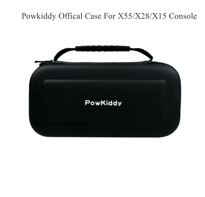 Original Powkiddy X55 Case Protect Bag For X28 X15 Console Game Accessories Cable Earphone Charger Storage Bags Handheld Cases