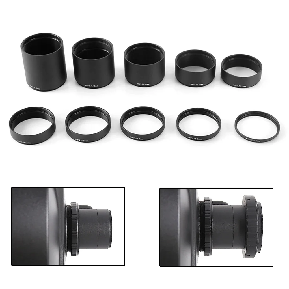 Astronomical Telescope Photography Extension Tube M48x0 75 Thread for Enhanced Focusing with Cameras and Telescopes