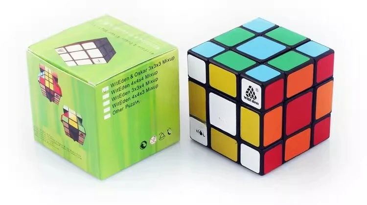 知恵の輪】3x3 インエクイティ オスカー 3X3 ミックスアップ マジックキューブ パズル ウィテデン オスカー 3X3X3 ミックスアップ キューブ パズル & カジュアル おもちゃ ギフト フィジェットトイ