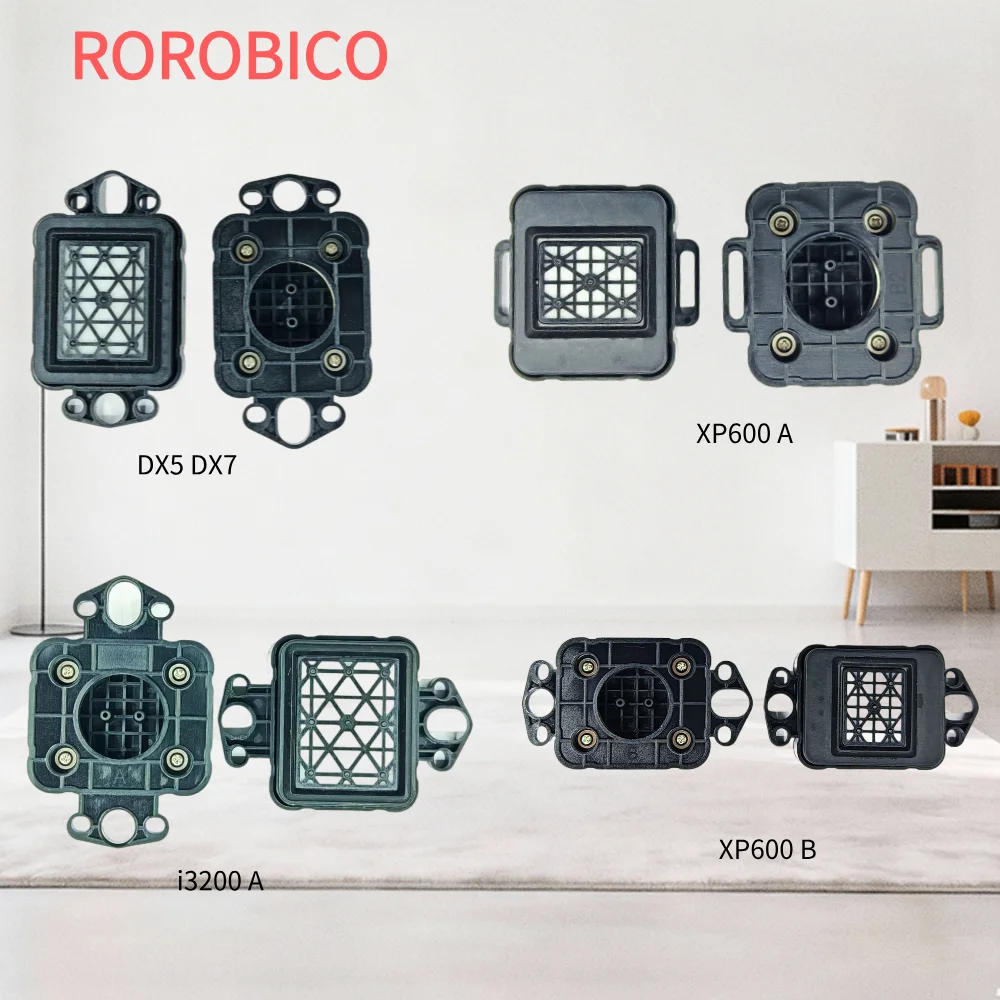 

10X Solvent Printer Cleaning Unit Kit Cap Top Printhead Capping Station Upgrade Cap Head Assembly for Epson i3200 XP600 DX5 DX7