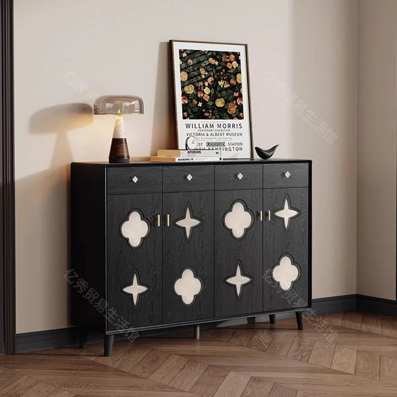 

Modern Design Shoe Cabinet Black Aesthetic Cheap Chinese Save Space Shoe Shelf Closets Armables Archivadores Salon Furniture