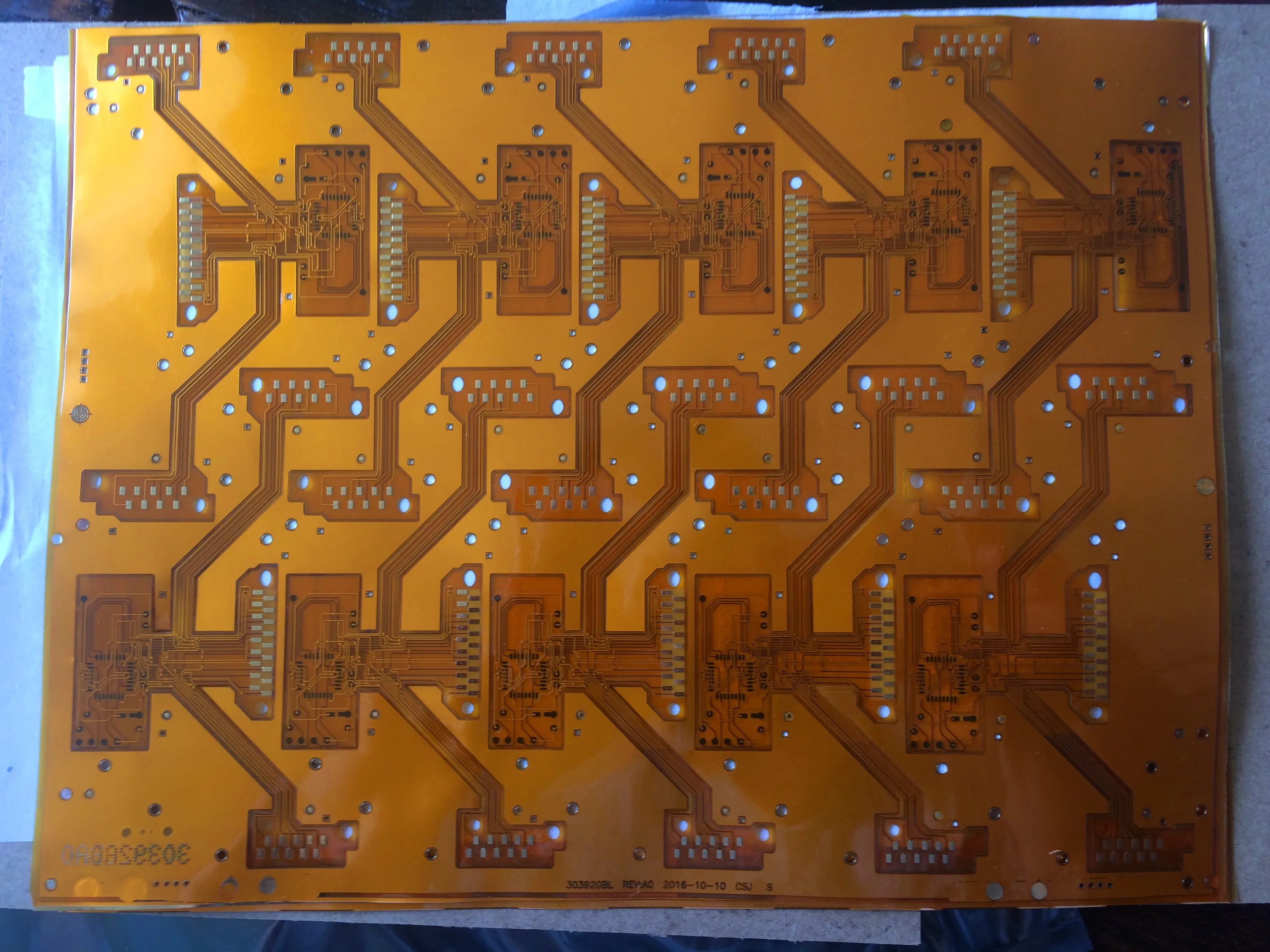 FPC Flexible PCB For Robot Joint Immersion Silver Surface Robot Moving Part Bend Flex Circuit Board