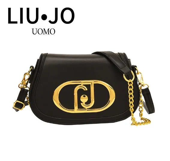 Luxury brand LIU JO Handbags Y2K Women Metal Buckle Flap Square Shoulder Bags  Ladies Messenger Bags Females Casual Commute Bags