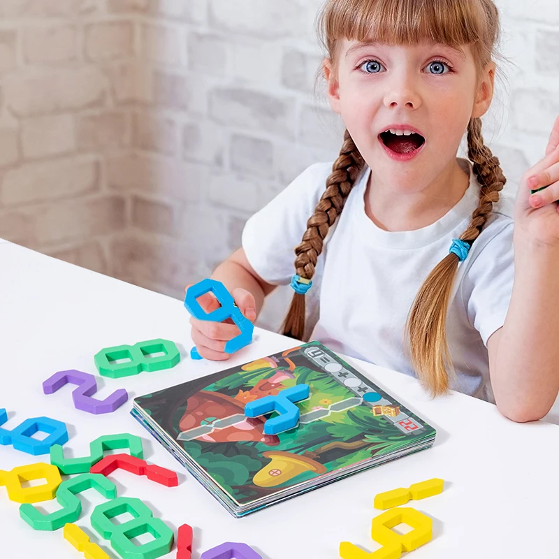 Digital Decoding Toys: Solve Math Problems Through Number Puzzles—Kids Play Their Way to Fun and Challenging Arithmetic