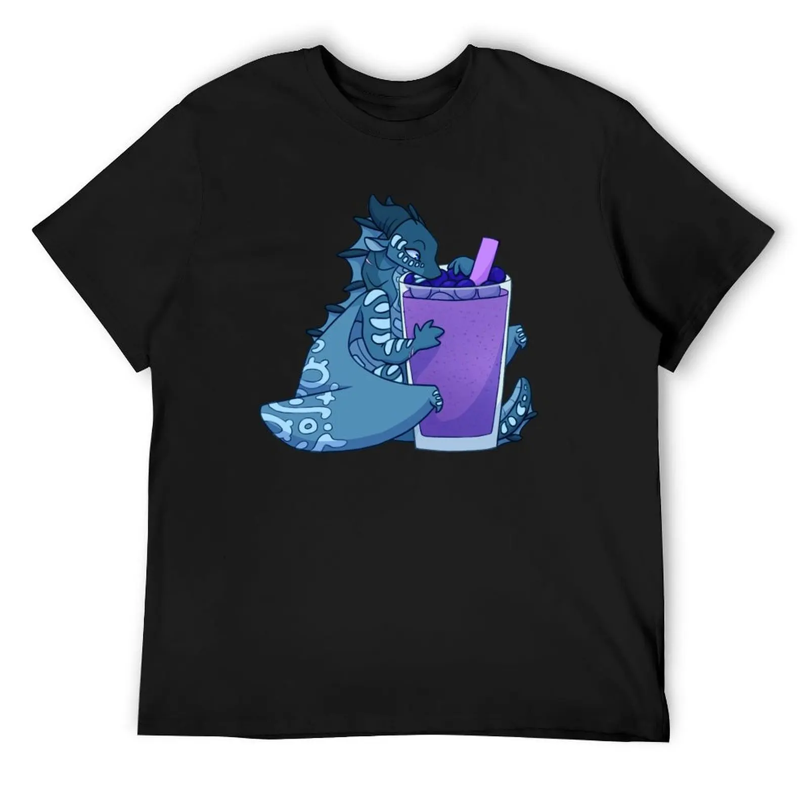 Tsunami with Blueberry Smoothie T-Shirt vintage t shirts new edition mens shirts graphic tee