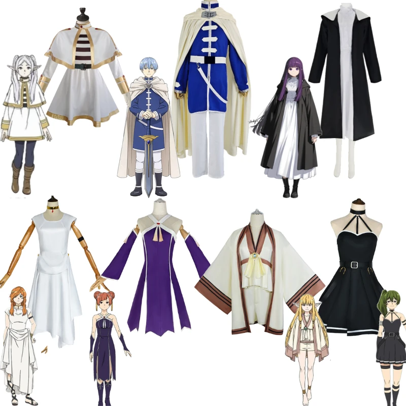 

Frieren Beyond Journey's End Cosplay Costume Anime Frieren Himmel Fern Full Set Outfit Highly Restored Anime Design