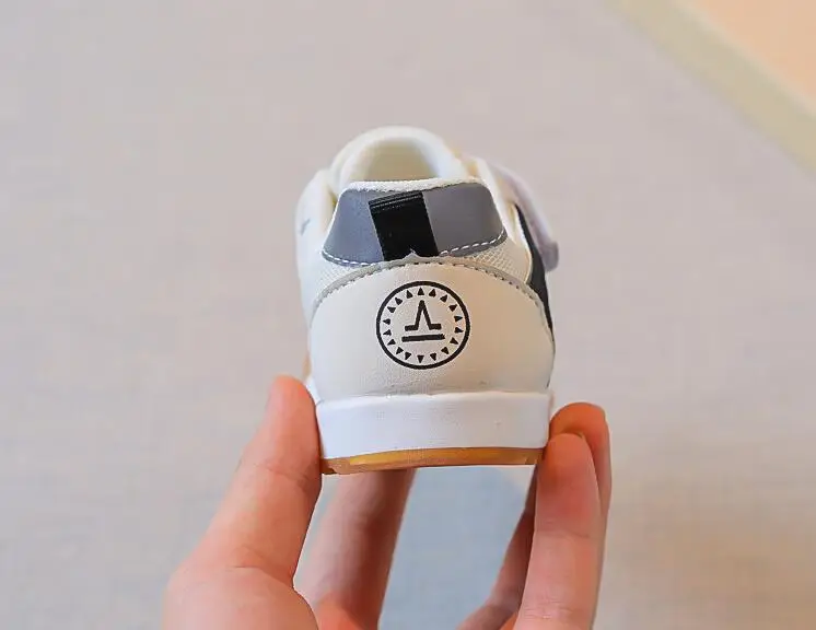 Size 16-27 Children Shoes Classical Walking Shoes For Boys Flat Canvas Casual Toddler Running Sneakers Boys Kids Shoes