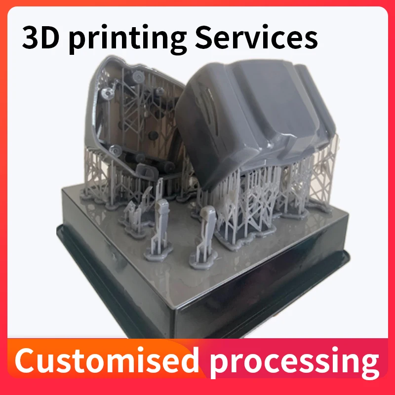 3D printing TPU soft adhesive black resin high precision imported red wax PLA resin hand plate proofing rapid prototyping