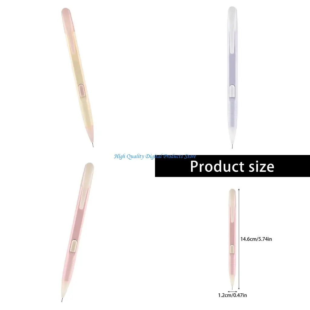 

U2JE Plastic Mechanical Pencil With Ergonomic Grip Kids Child Friendly Writing Aid Pencil For Childrens Handwriting Practice